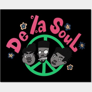 de la soul peace Posters and Art